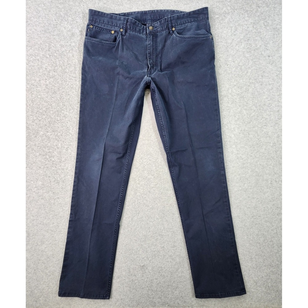 Polo Ralph Lauren Jeans Mens 36x32 Blue The Straight Stretch Pants